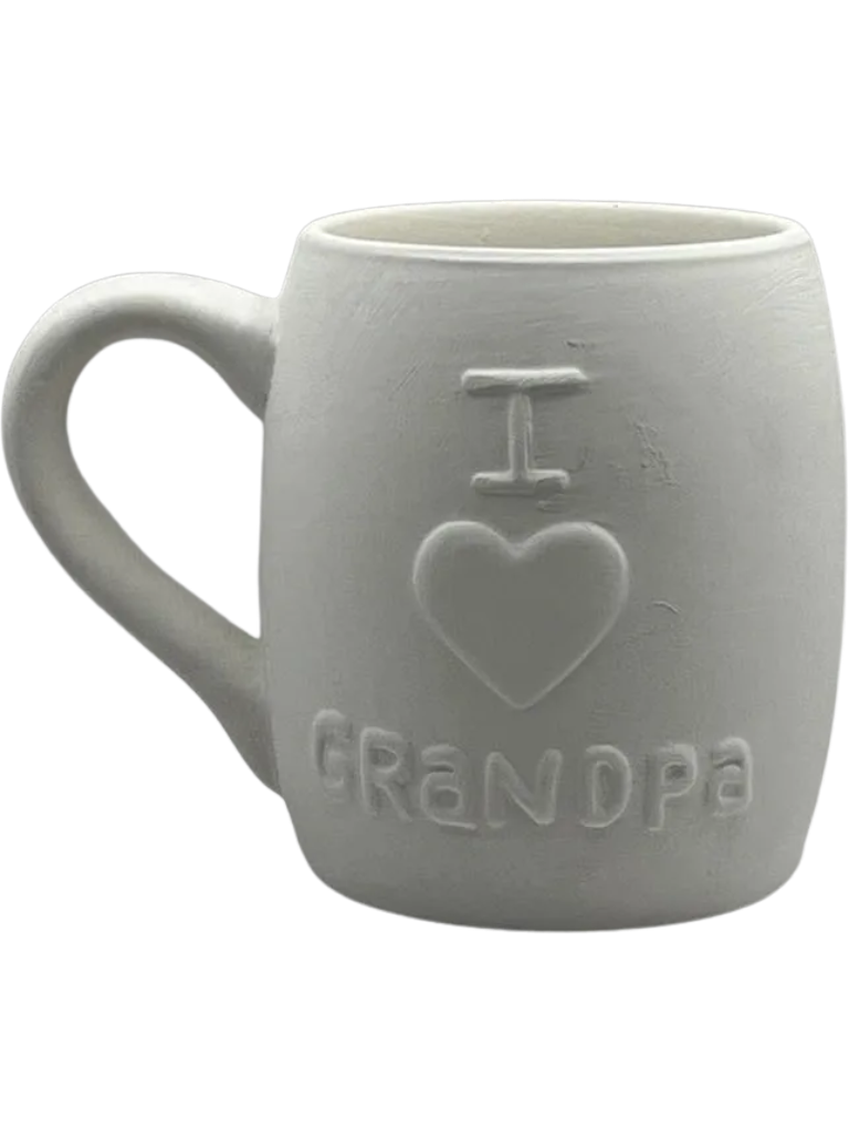 I Love Grandpa Mug